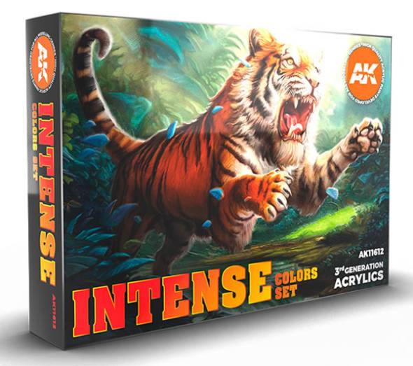 Intense Colors 3rd Generation Acrylic Paint Set