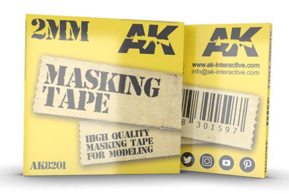 AK Interactive Masking Tape 2mm