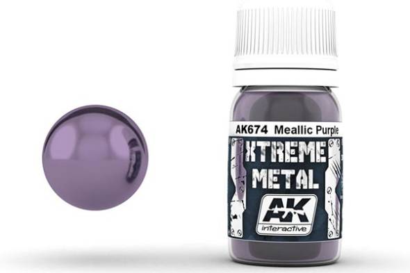 Xtreme Metal Metallic Purple 30ml Bottle 