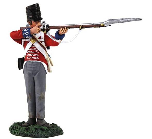 Napoleonic: British 1st Foot Guard Battalion Company Standing Firing