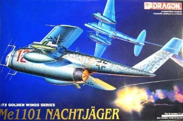 Dragon Messerschmitt Me1101 Nachtjager Fighter