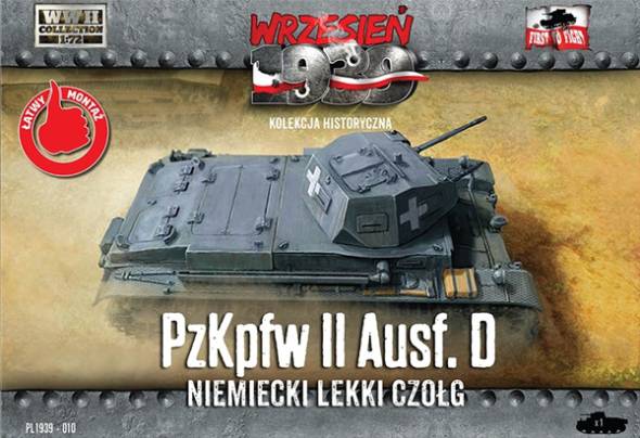 First to Fight WWII PzKpfw II Ausf D German Light Tank