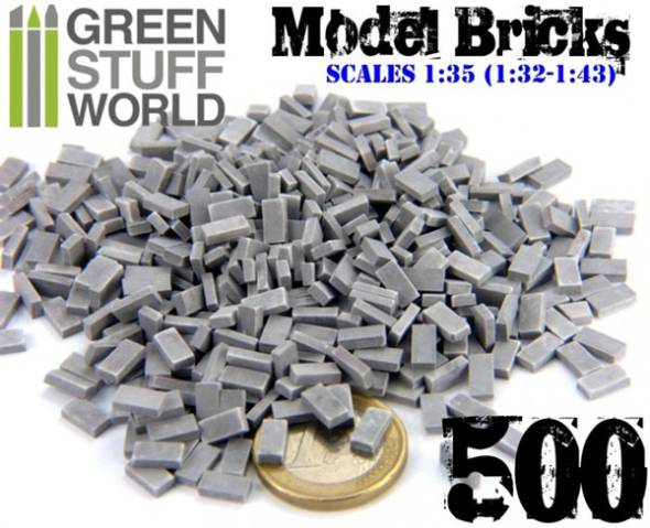 Model Bricks - Grey x500