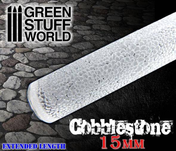 Rolling Pin - Cobblestone 15mm