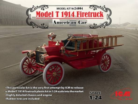 WWI American Model T 1914 Fire Truck (New Tool)