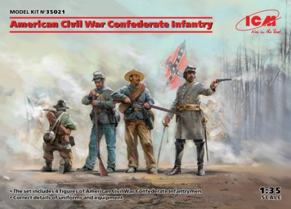 American Civil War Confederate Infantry (4)