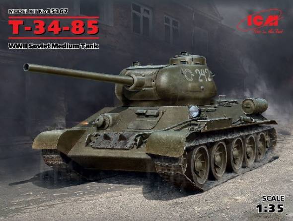 WWII Soviet T34/85 Medium Tank