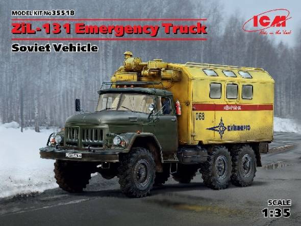 Soviet ZiL131 Emergency Army Truck