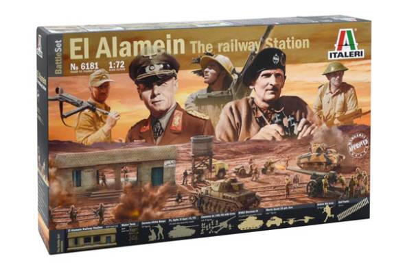 Diorama Set: El Alamein The Railway Station Battle