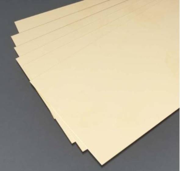 Brass Sheet Metal .015 - 4 x 10 Sheet