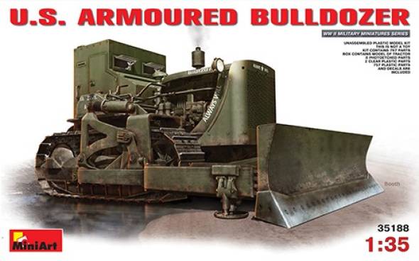 US Armored Bulldozer