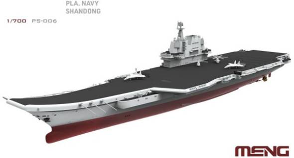 PLA Navy Shandong Chinese Aircraft Carrier