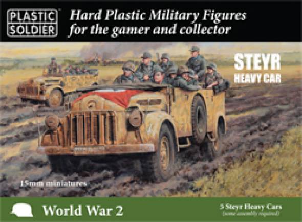 WWII German Steyr Heavy Car