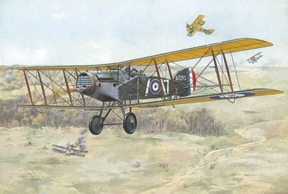 Bristol F2B WWI British BiPlane Fighter