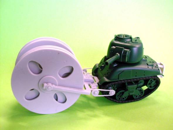 Sherman Aunt Jemima Conversion Kit for Meng Toons Tanks