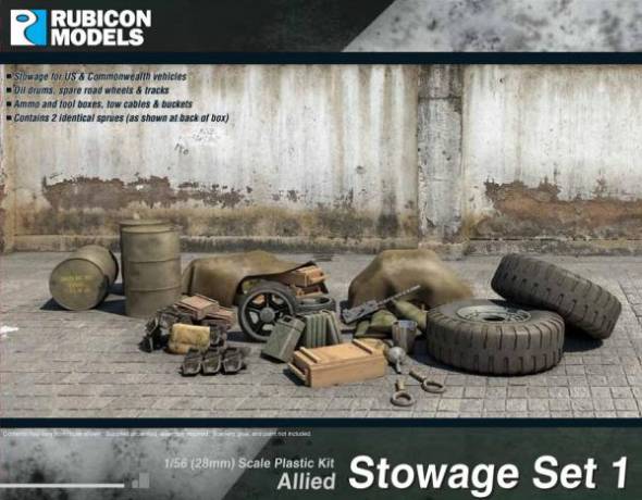 WWII (Allied) Stowage Set 1