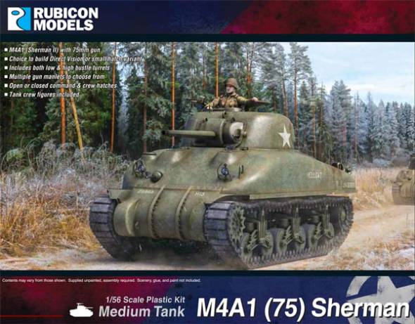 WWII US M4A1(75) Sherman - DV & SH