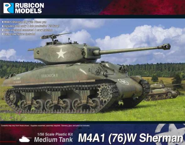 WWII US M4A1(76)W Sherman- LH