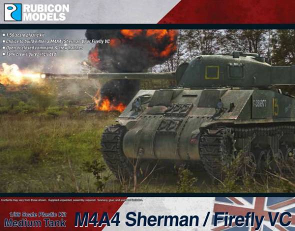 WWII British M4A4 Sherman / Firefly VC