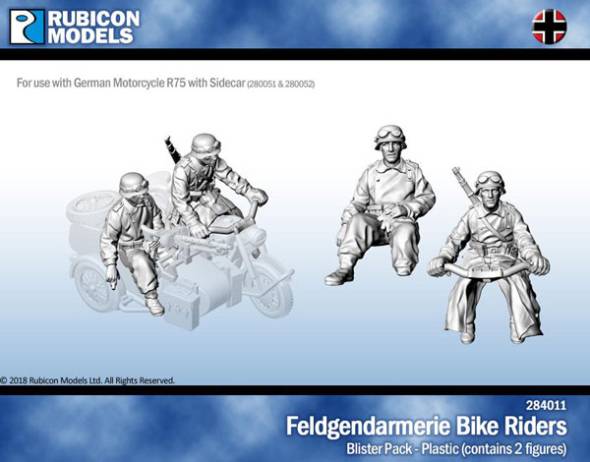 WWII German Feldgendarmerie Bike Crew