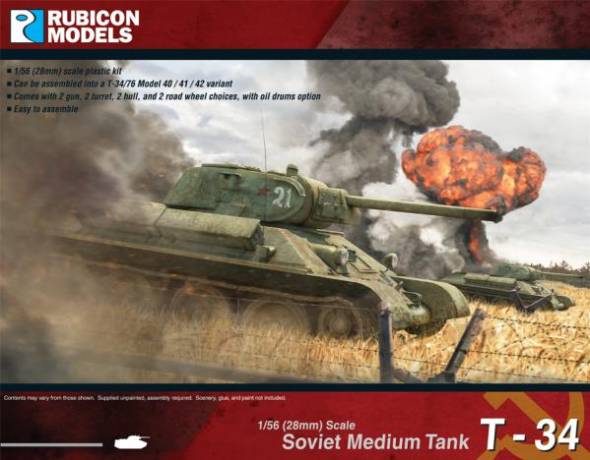 WWII Soviet T34/76 Early & Mid War