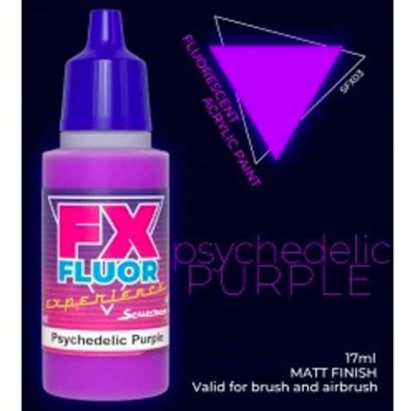 FX Fluor Range - Psychedelic Purple 17ml