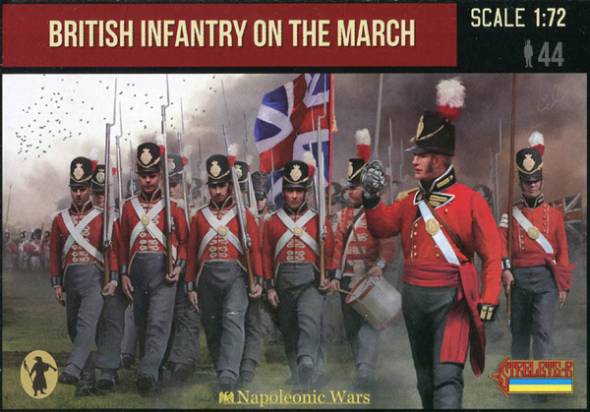 Strelets R - Napoleonic British Infantry on the March (Reissue)