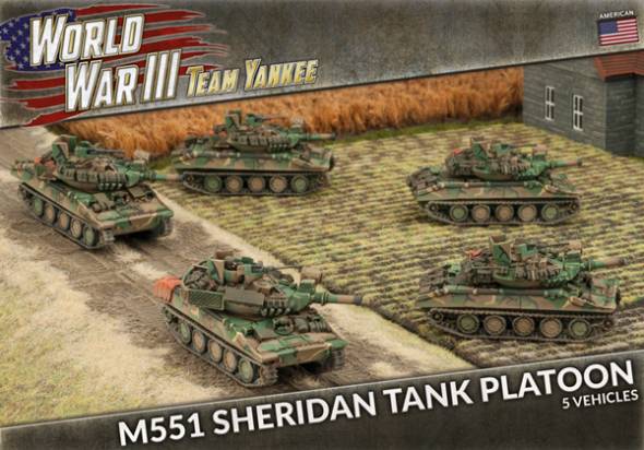 M551 Sheridan Tank Platoon