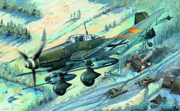 Junkers Ju87G2 Stuka German Dive Bomber (New Variant)