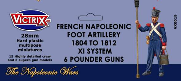 French Napoleonic Foot Artillery 1804-1812