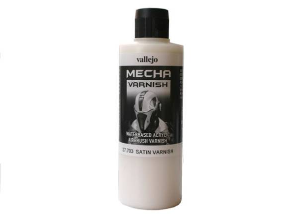 Mecha Color Satin Varnish 200ml Bottle