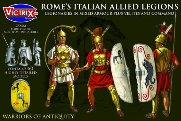 Romes Latin Allied Legions in Mixed Armour