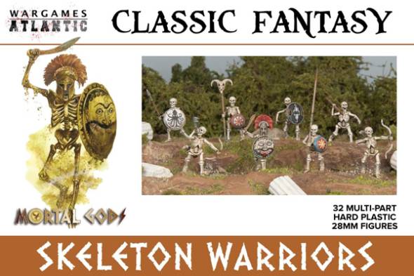 Wargames Atlantic Classic Fantasy: Skeleton Infantry Box Set