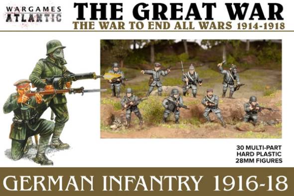 Wargames Atlantic The Great War: German Infantry (1916-1918)