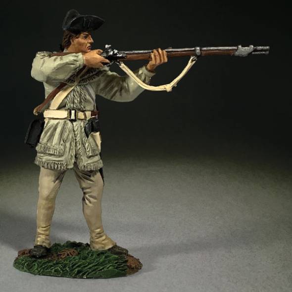 Clash of Empires: Continental Line in Hunting Shirt Standing Firing