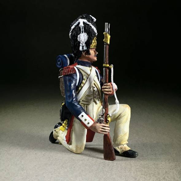 Napoleonic: French Imperial Guard Kneeling Make Ready