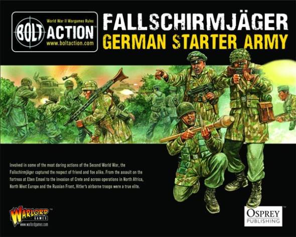 WWII German Fallschirmjager Starter Army