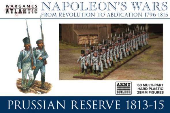 Wargames Atlantic Napoleons Wars Revolution to Abdication: Prussian Reserve Infantry 1813-1815