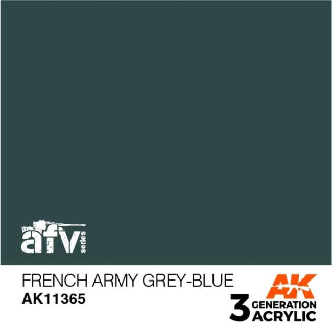 AFV Series French Army Grey Blue 3rd Generation Acrylic Paint