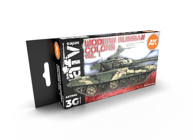 AFV Series Modern Russian Vol.1 3rd Generation Acrylic Paint Set