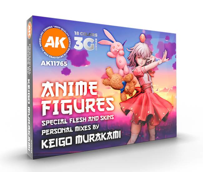 Signature Set - Keigo Murakami - Anime Figures Paint Set 