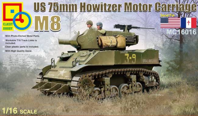 US 75mm M8 Howitzer Motor Carriage