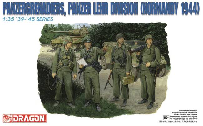 Panzer Grenadiers Panzer Lehr Div Normandy 1944