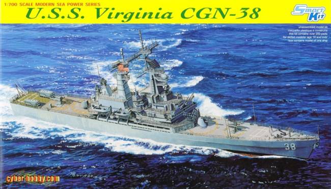 Dragon USS Virginia CGN-38