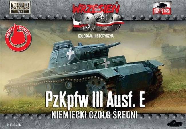 First to Fight WWII German PzKpfw III Ausf E