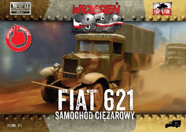 First to Fight WWII Polish Fiat 621L Truck