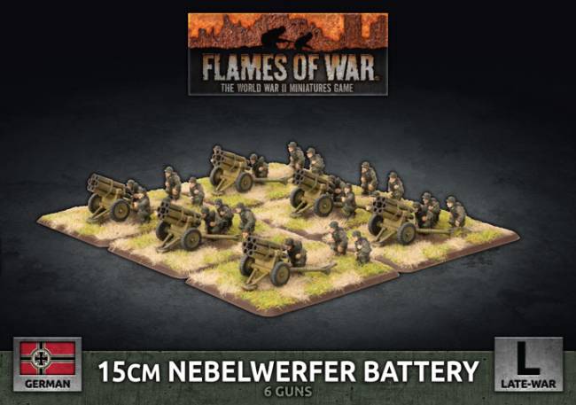 15cm Nebelwerfer Battery (Plastic)