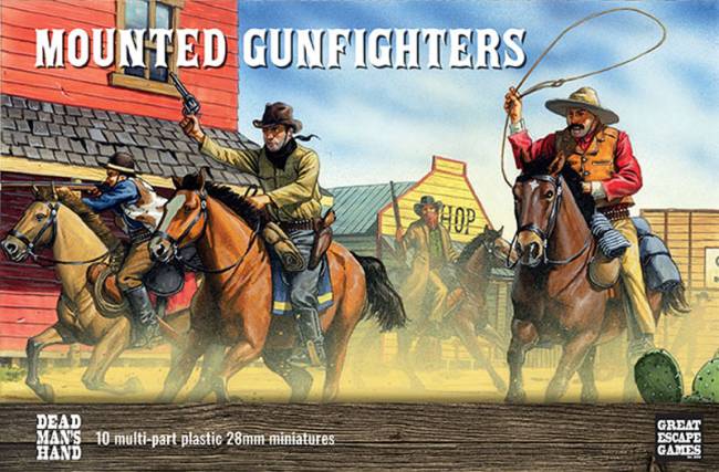 Deadmans Hand Mounted Gunfighters