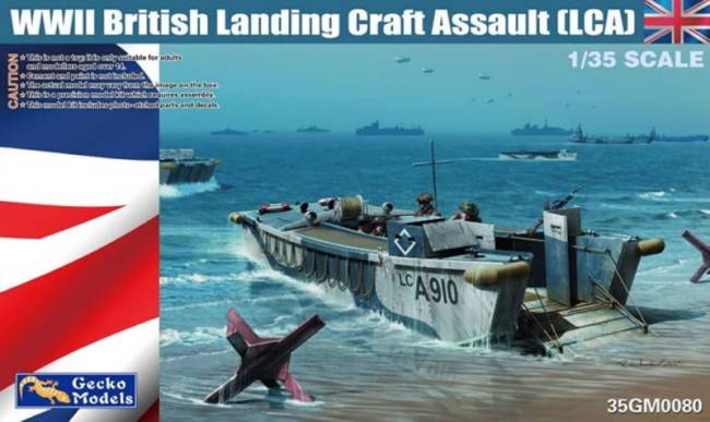 WWII British Landing Craft Assault (LCA)