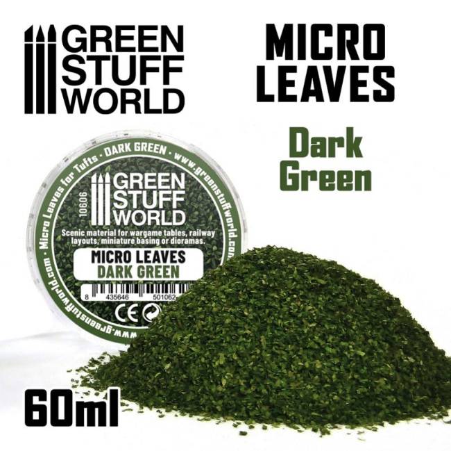 Micro Leaves - Dark Green Mix